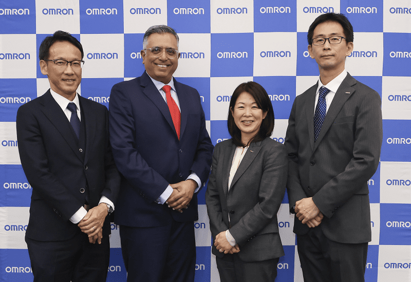 OMRON Healthcare Announces Second Investment in Tricog Health to Advance AI-Powered Cardiac Care in India Omron Healthcare - Image of press conference speakers