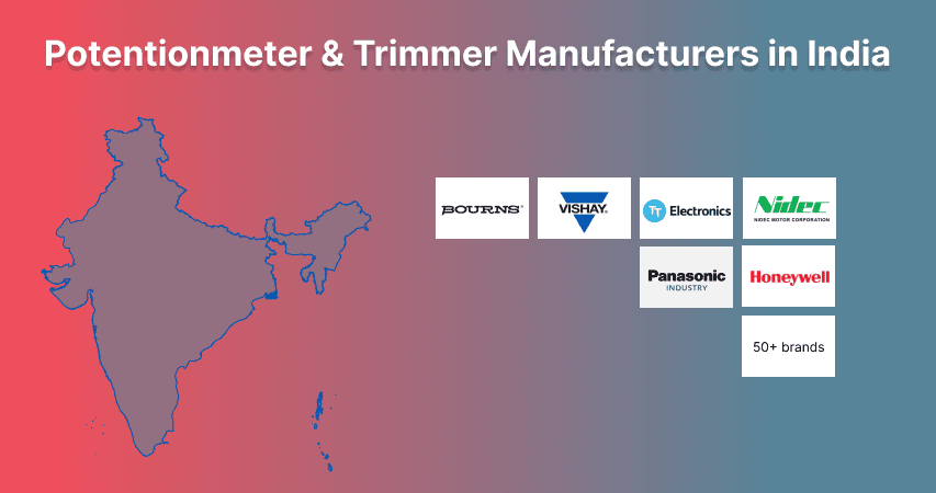 Top Potentiometer & Trimmer Manufacturers in India (2026 List) Potentionmeter & Trimmer