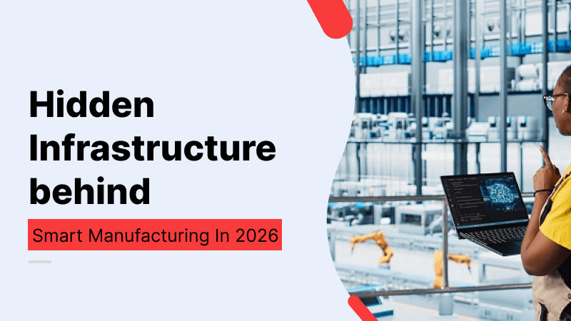The Hidden Infrastructure Behind Truly Smart Manufacturing Hidden Infrastructure Behind Truly Smart Manufacturing