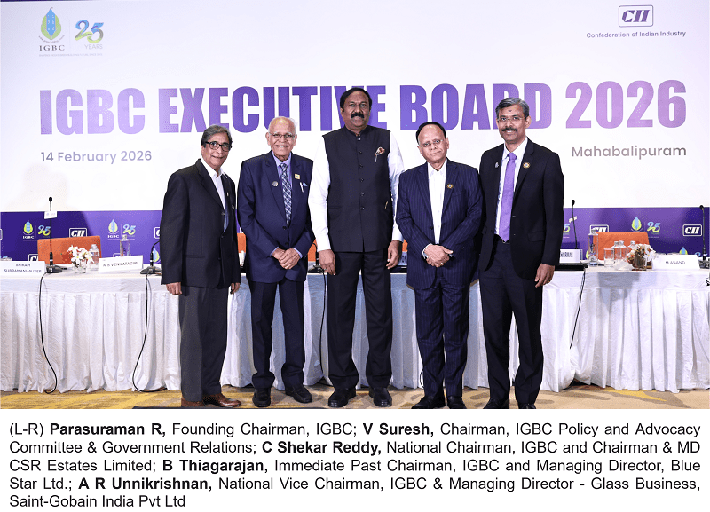CII Indian Green Building Council Announces Leadership Transition CII IGBC_New Leadership Team