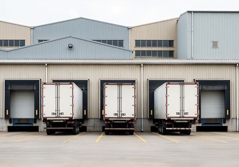 A Guide to Streamlining Your Receiving Dock for Maximum Efficiency trucks loading docks